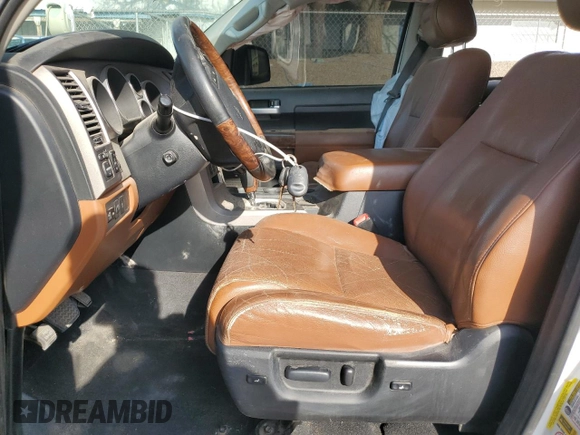 2012 Toyota Tundra Limited with VIN 5TFHW5F18CX246031, listed as a Copart auction lot 51668945 with 345,294 mi miles and Salvage title. Bid and sale history available at DreamBid. Image 7.