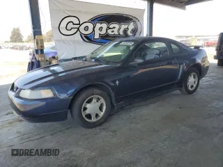 2001 Ford Mustang Standard with VIN 1FAFP40401F240251, listed as a Copart auction lot 59368255 with 50,131 mi miles and Salvage title. Bid and sale history available at DreamBid. Image 1.