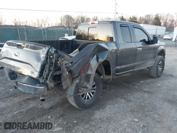 2016 Ford F-150 XLT with VIN 1FTFX1EF3GFB20231, listed as a IAAI auction lot 41757297 with 147,852 mi miles. Bid and sale history available at carsss.com. Image 4.