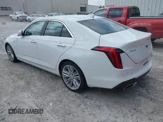 2024 Cadillac CT4 Premium Luxury with VIN 1G6DB5RK5R0103234, listed as a IAAI auction lot 42120527 with Not Provided miles and . Bid and sale history available at DreamBid. Image 3.