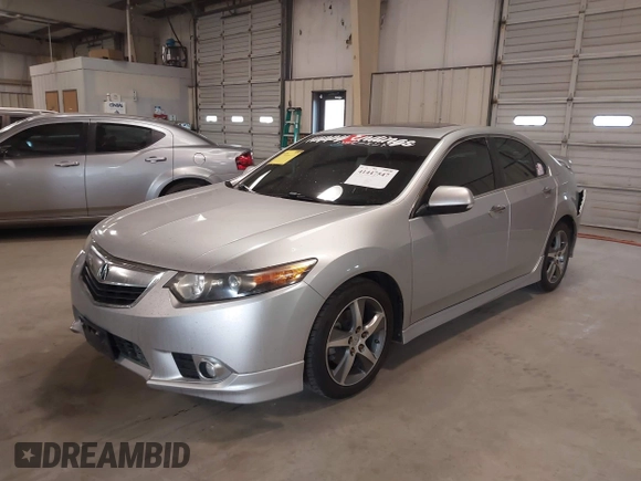2012 Acura TSX Special Edition with VIN JH4CU2F85CC001625, listed as a IAAI auction lot 41447547 with 95,622 mi miles. Bid and sale history available at carsss.com. Image 2.