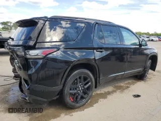 2021 Chevrolet Traverse Premier with VIN 1GNERKKW6MJ238743, listed as a Copart auction lot 57995125 with 61,096 mi miles and Salvage title. Bid and sale history available at DreamBid. Image 3.