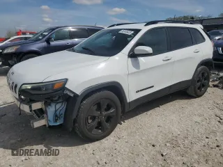 2019 Jeep Cherokee Latitude Plus with VIN 1C4PJLLB9KD429210, listed as a Copart auction lot 55243425 with 57,165 mi miles and Clean title. Bid and sale history available at DreamBid. Image 1.