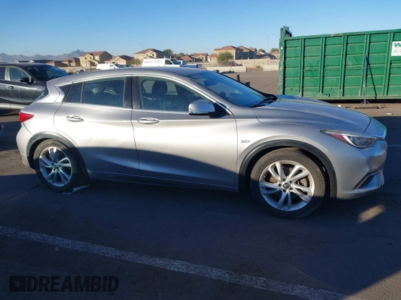 2018 Infiniti QX30 Luxury with VIN SJKCH5CPXJA057522, listed as a IAAI auction lot 41070985 with 79,007 mi miles and . Bid and sale history available at DreamBid. Image 13.