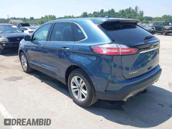 2019 Ford Edge SEL with VIN 2FMPK4J95KBB47327, listed as a IAAI auction lot 42765430 with 97,129 mi miles and . Bid and sale history available at DreamBid. Image 3.