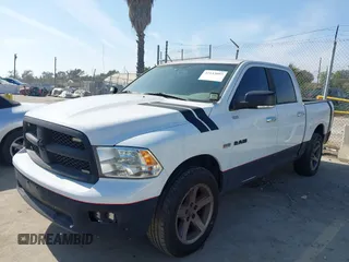 2010 Dodge 1500 SLT with VIN 1D7RB1CT8AS241944, listed as a IAAI auction lot 42143093 with 183,829 mi miles and . Bid and sale history available at carsss.com. Image 2.