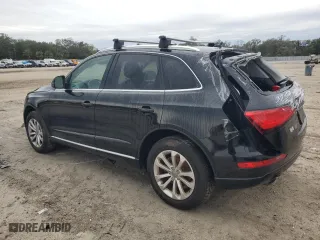 2013 Audi Q5 Premium with VIN WA1CFAFP2DA094432, listed as a Copart auction lot 41794495 with 0 mi miles and Salvage Title. Bid and sale history available at carsss.com. Image 2.