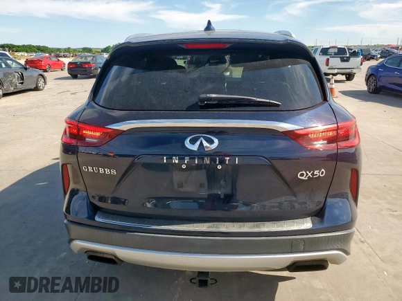 2019 Infiniti QX50 Luxe с VIN 3PCAJ5M1XKF123830, выставлен на аукционе Copart как лот 57996695 с пробегом 105 967 миль миль и Списание • Salvage title. История ставок и продаж доступна на DreamBid. Изображение 6.