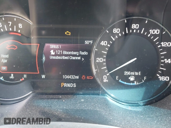 2017 Lincoln MKZ Select with VIN 3LN6L5C95HR624778, listed as a IAAI auction lot 41768831 with 104,432 mi miles. Bid and sale history available at carsss.com. Image 7.