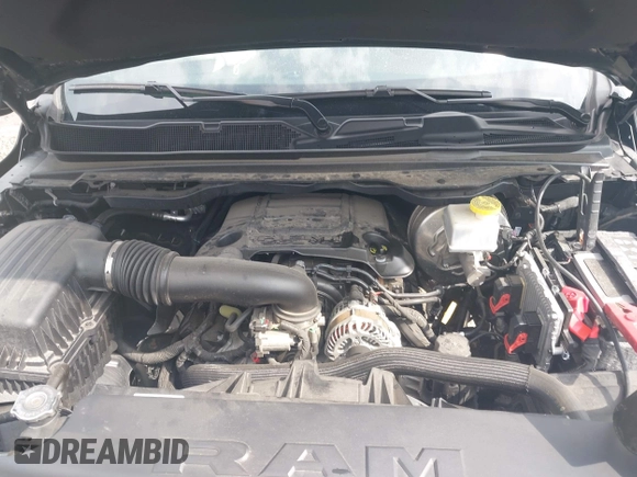2019 Ram 1500 Big Horn/Lone Star with VIN 1C6SRFFT8KN648380, listed as a IAAI auction lot 41941356 with 28,251 mi miles. Bid and sale history available at carsss.com. Image 10.