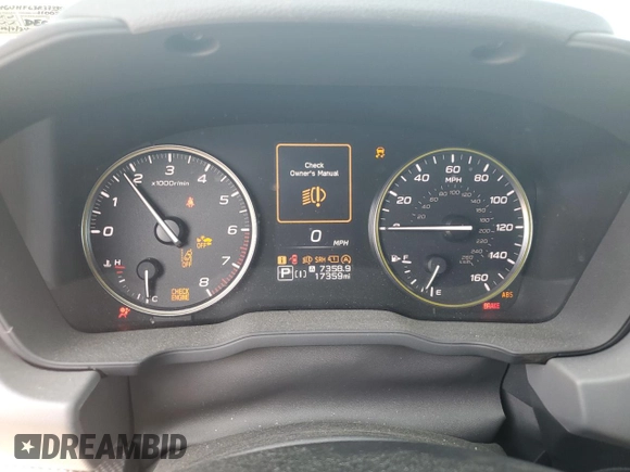 2024 Subaru Crosstrek Special Sports with VIN 4S4GUHF63R3733566, listed as a Copart auction lot 61651935 with 17,359 mi miles and Salvage title. Bid and sale history available at DreamBid. Image 9.