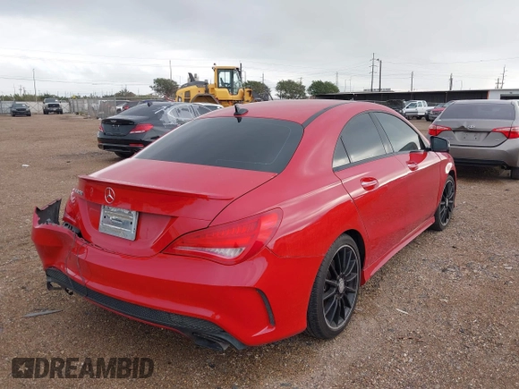 2016 Mercedes-Benz CLA 250 with VIN WDDSJ4EB0GN317142, listed as a IAAI auction lot 41996647 with 108,416 mi miles and . Bid and sale history available at DreamBid. Image 4.