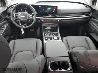 2025 Kia Carnival SX with VIN KNDNE5K33S6457526, listed as a Copart auction lot 73565654 with 2,188 mi miles and Salvage Title. Bid and sale history available at carsss.com. Image 8.