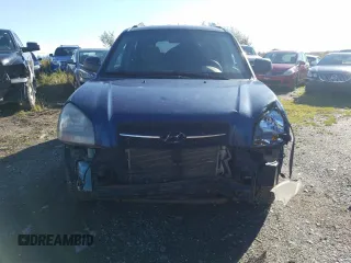 2006 Hyundai Tucson GL with VIN KM8JM72B76U405771, listed as a Copart auction lot 76751074 with 233,649 mi miles and Salvage Title. Bid and sale history available at carsss.com. Image 5.