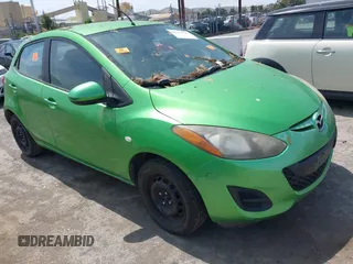 2011 Mazda 2 Sport with VIN JM1DE1HY6B0120312, listed as a IAAI auction lot 42111355 with Not Provided miles. Bid and sale history available at carsss.com. Image 1.