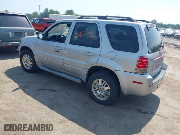 2006 Mercury Mariner Luxury с VIN 4M2CU57106DJ03167, выставлен на аукционе IAAI как лот 42600111 с пробегом 273 239 миль миль и . История ставок и продаж доступна на DreamBid. Изображение 3.
