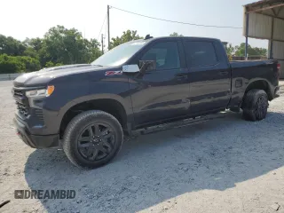 2023 Chevrolet Silverado 1500 LT Trail Boss with VIN 3GCUDFE85PG151946, listed as a Copart auction lot 54732703 with 7,745 mi miles and . Bid and sale history available at DreamBid. Image 1.