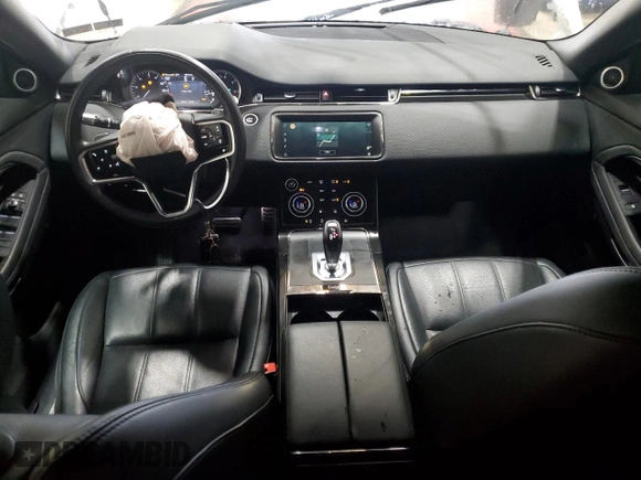 2022 Land Rover Range Rover Evoque R-Dynamic S with VIN SALZT2FX9NH172124, listed as a Copart auction lot 52648505 with 33,447 mi miles and Salvage Title. Bid and sale history available at carsss.com. Image 8.