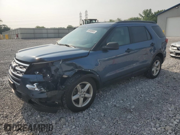 2018 Ford Explorer with VIN 1FM5K8B83JGA65303, listed as a Copart auction lot 60488955 with 125,245 mi miles and Salvage title. Bid and sale history available at DreamBid. Image 1.