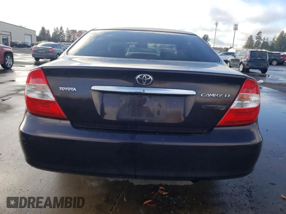 2004 Toyota Camry LE with VIN 4T1BE32K64U812343, listed as a Copart auction lot 79923204 with 151,873 mi miles and Salvage Title. Bid and sale history available at carsss.com. Image 6.