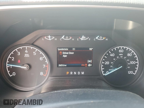 2022 Ford F-150 XL с VIN 1FTFW1E56NKF23733, выставлен на аукционе Copart как лот 64649955 с пробегом 26 851 миль миль и Списание • Salvage title. История ставок и продаж доступна на DreamBid. Изображение 9.