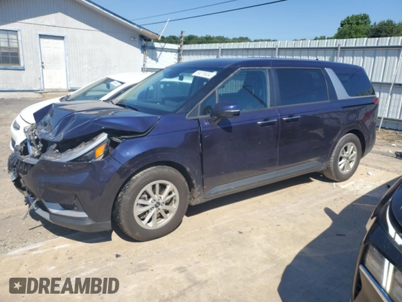 2022 Kia Carnival LXS with VIN KNDNB4H32N6158768, listed as a Copart auction lot 59076934 with 42,898 mi miles and Salvage Title. Bid and sale history available at carsss.com. Image 1.