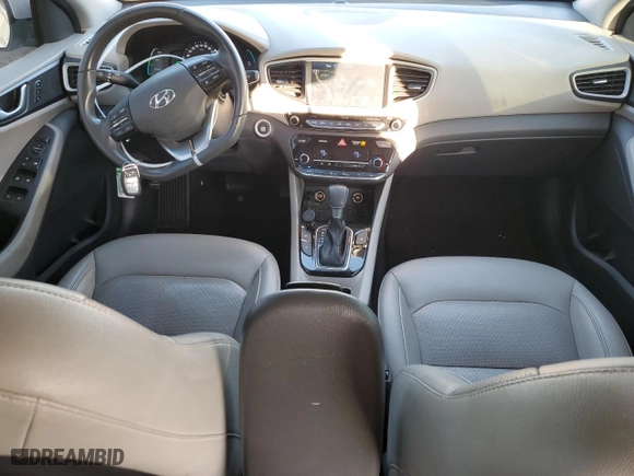 2018 Hyundai Ioniq Plug-In Hybrid Limited with VIN KMHC75LD1JU095663, listed as a Copart auction lot 82675094 with NaN miles and Salvage Title. Bid and sale history available at carsss.com. Image 8.