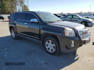 2013 GMC Terrain SLE with VIN 2GKALMEK4D6214553, listed as a Copart auction lot 49608245 with 131,165 mi miles and Salvage Title. Bid and sale history available at carsss.com. Image 4.