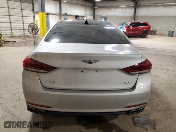 2017 Genesis G80 Ultimate z VIN KMHGN4JF8HU212056, wystawiony jako Copart lot #51636825 z przebiegiem 92 613 mil mil oraz Szkoda całkowita • Salvage title. Historia ofert i sprzedaży dostępna na DreamBid. Obrazek 6.
