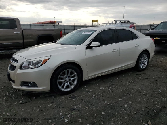 2013 Chevrolet Malibu ECO with VIN 1G11F5RR9DF100188, listed as a Copart auction lot 50232845 with 69,995 mi miles and Salvage Title. Bid and sale history available at carsss.com. Image 1.