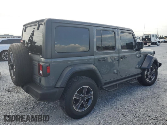 2019 Jeep Wrangler Unlimited Sport S with VIN 1C4HJXDG3KW583521, listed as a Copart auction lot 62835915 with 115,292 mi miles and Salvage title. Bid and sale history available at DreamBid. Image 3.