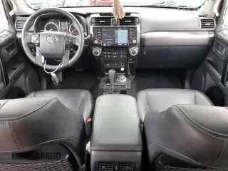 2020 Toyota 4Runner SR5 with VIN JTEBU5JR3L5764046, listed as a Copart auction lot 63775205 with 57,105 mi miles and Salvage title. Bid and sale history available at DreamBid. Image 8.