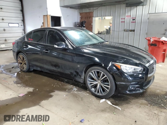 2015 Infiniti Q50 Premium z VIN JN1BV7AR2FM419987, wystawiony jako Copart lot #57813825 z przebiegiem 99 229 mil mil oraz Nie do naprawy. Historia ofert i sprzedaży dostępna na DreamBid. Obrazek 4.
