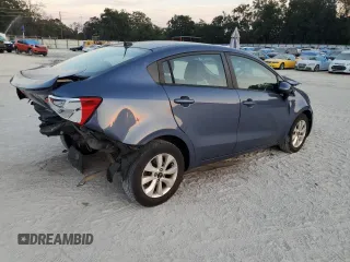 2017 Kia Rio EX with VIN KNADN4A39H6058651, listed as a Copart auction lot 78349644 with 43,859 mi miles and Salvage Title. Bid and sale history available at carsss.com. Image 3.