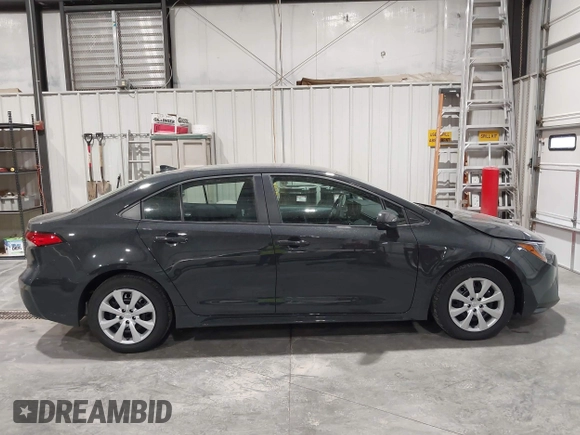 2025 Toyota Corolla LE with VIN 5YFB4MDE3SP259777, listed as a IAAI auction lot 42046650 with 4,167 mi miles. Bid and sale history available at carsss.com. Image 12.