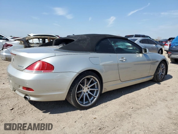 2006 BMW 6 Series 650Ci z VIN WBAEK13416CN78990, wystawiony jako Copart lot #47316205 z przebiegiem 99 173 mil mil oraz Czysty tytuł • Clean title. Historia ofert i sprzedaży dostępna na DreamBid. Obrazek 3.