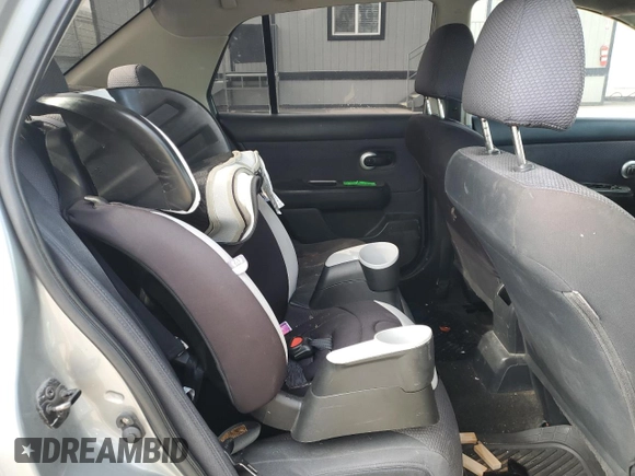 2008 Nissan Versa 1.8 S with VIN 3N1BC11E78L408092, listed as a Copart auction lot 47523565 with 170,580 mi miles and Salvage Title. Bid and sale history available at carsss.com. Image 10.