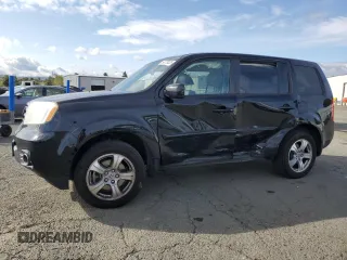 2013 Honda Pilot EX-L with VIN 5FNYF4H57DB045372, listed as a Copart auction lot 54773425 with 147,015 mi miles and Salvage Title. Bid and sale history available at DreamBid. Image 1.