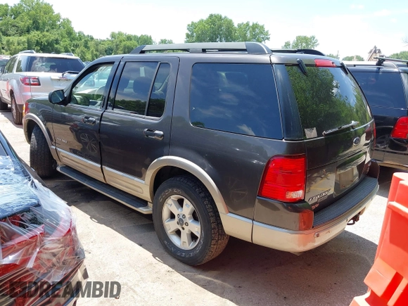 2005 Ford Explorer Eddie Bauer z VIN 1FMDU74W25UB59367, wystawiony jako IAAI lot #42604103 z przebiegiem 276 955 mil mil oraz . Historia ofert i sprzedaży dostępna na DreamBid. Obrazek 3.