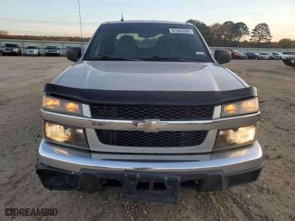 2005 Chevrolet Colorado 1SC LS Z85 with VIN 1GCCS136858278134, listed as a Copart auction lot 81563284 with 138,397 mi miles and Salvage Title. Bid and sale history available at carsss.com. Image 5.