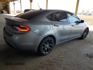 2016 Dodge Dart SE with VIN 1C3CDFAA0GD555596, listed as a Copart auction lot 53058425 with 143,059 mi miles and Salvage Title. Bid and sale history available at carsss.com. Image 3.