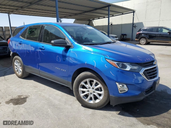 2019 Chevrolet Equinox LS with VIN 3GNAXHEV1KS626646, listed as a Copart auction lot 52212195 with 98,938 mi miles and Salvage Title. Bid and sale history available at carsss.com. Image 4.