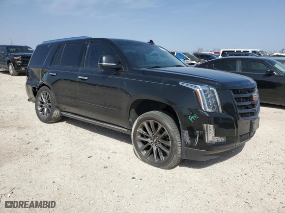 2019 Cadillac Escalade Premium Luxury with VIN 1GYS4CKJ9KR373261, listed as a Copart auction lot 48006165 with 103,341 mi miles and Salvage Title. Bid and sale history available at carsss.com. Image 4.