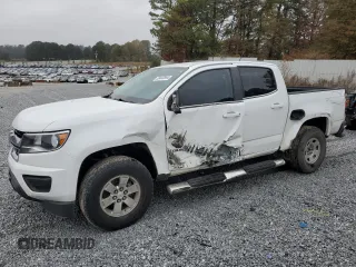 2019 Chevrolet Colorado 2WD Work Truck with VIN 1GCGSBEN2K1168373, listed as a Copart auction lot 83449894 with 65,028 mi miles and Salvage title. Bid and sale history available at DreamBid. Image 1.