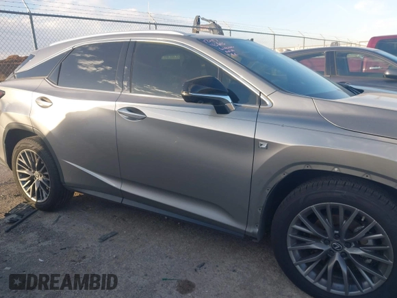 2022 Lexus RX with VIN 2T2YZMDA8NC326768, listed as a IAAI auction lot 41264390 with 36,217 mi miles. Bid and sale history available at carsss.com. Image 13.