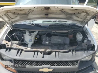 2013 Chevrolet Express Cargo with VIN 1GCWGFBA4D1110306, listed as a Copart auction lot 54005335 with 300,748 mi miles and Salvage title. Bid and sale history available at DreamBid. Image 12.