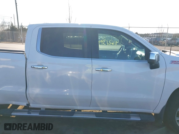 2020 Chevrolet Silverado 1500 LTZ with VIN 1GCUYGEDXLZ177976, listed as a IAAI auction lot 41621399 with 129,578 mi miles and . Bid and sale history available at DreamBid. Image 13.