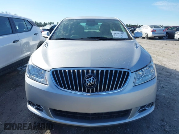 2013 Buick LaCrosse Leather with VIN 1G4GC5E35DF201994, listed as a IAAI auction lot 41585561 with 144,414 mi miles. Bid and sale history available at carsss.com. Image 12.