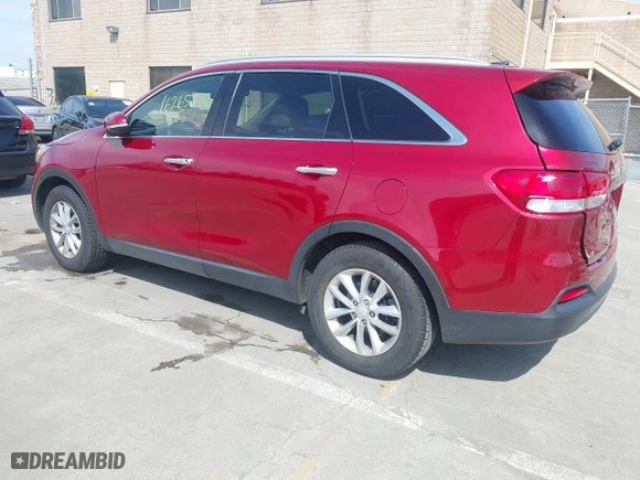 2017 Kia Sorento LX V6 with VIN 5XYPG4A57HG311913, listed as a IAAI auction lot 41764716 with 78,224 mi miles. Bid and sale history available at carsss.com. Image 3.