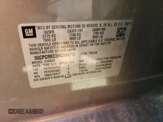 2017 Chevrolet Silverado 1500 LT with VIN 3GCPCREC3HG394713, listed as a Copart auction lot 49697805 with 71,088 mi miles and Salvage Title. Bid and sale history available at carsss.com. Image 13.